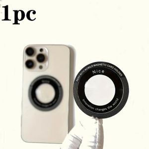 Miếng Dán Kim Loại Đa Năng Cho MagSafe & Giá Đỡ Từ Tính Trên Ô Tô Hỗ Trợ Sạc Không Dây Mạnh Mẽ Và Chức Năng Giữ Điện Thoại