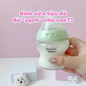 Nước rửa bình sữa Organic cho bé Lamoon - Túi 450ml