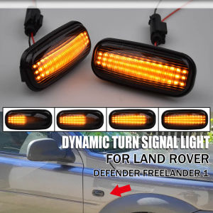 LED Dynamic Flashing Led Side Marker Turn Signal Light For Car For Land Rover Discovery 2 Defender Freelander 1 Car Accessories