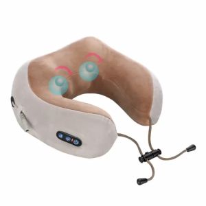 หมอนนวดคอ นวดไหล่ หมอนนวด หมอนนวดไฟฟ้า หมอนนวดอเนก 4 แบบ โหมดการทำงาน สั่นหนวด หนวด ผ่อนคลาย ยอดสูง สั่นหนวด ผ่อนคลาย บำบัดกล้ามเนื้อ ลดอาการเจ็บปวด นอนหลับ สำหรับผู้หญิงและมัน ความชุ่มชื้น