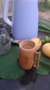 แก้วไม้ไผ่ แก้วน้ำ แก้วธรรมชาติ แก้วน้ำชาเบียร์ ถ้วย แก้วกาแฟ แก้วน้ำผล พิษ ความร้อน ทันที