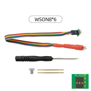 Aideepen | Đầu Dò Lập Trình/kiểm Tra Đọc/ghi Micro-Chip Pogo Pin SOP8 WSON Dành Cho Bo Mạch Chủ Công Nghiệp Không Cần Hàn Lại.