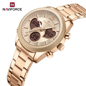 NAVIFORCE Digital Watch for Women Luminous 30m Waterproof Original watch Casual Fashion Multifunctional Womens Watches NF5045S