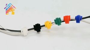 50pcs Reusable Cable Tie with Adjustable Wire Plant Strap Nylon Belt Velcro Furniture Data Cable Storage Cable Management Belt