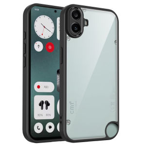 เคส CMF By Nothing Phone 1 แบบกันกระแทกพร้อมซับแรงกระแทก ขอบซิลิโคนกันกระแทก ฝาหลังแบบด้านใส เคสแข็งสำหรับ Nothing CMF Phone1