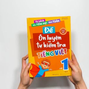 Sách Đề ôn luyện và tự kiểm tra Tiếng Việt lớp 1 tập 2 - Megabook