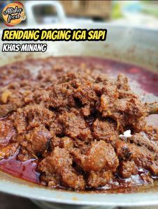 RENDANG DAGING KHAS MINANG HALAL (50g)