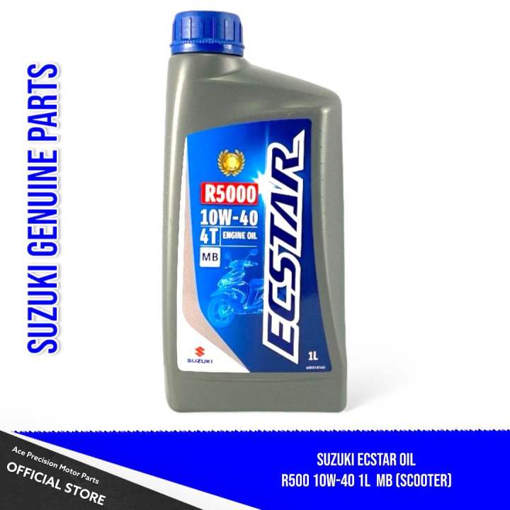 Suzuki Genuine Oil Ecstar R5000 10W-40 1L MB (Scooter) | Lazada Philippines
