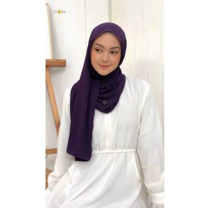 Buy 1 Get 1 Pashmina Polos Tebal Panjang 200x75 Free Bross Packing Box Kado Hadiah Parcel Hijab Perempuan