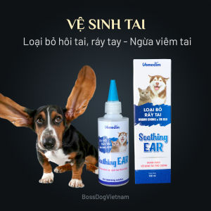Dung dịch nhỏ vệ sinh tai chó - Phù hợp mọi dòng Poodle Husky Corgi | BossDog