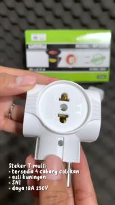 Steker T MULTI 4 Cabang MATSUI MT-317