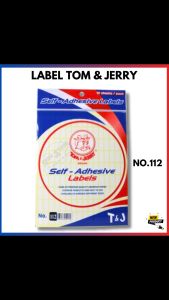 Label Sticker Tom & Jerry No 112: Label Sticker untuk E-Commerce
