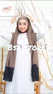 NEW MODEL HIJAB PASMINA INNER RENDA