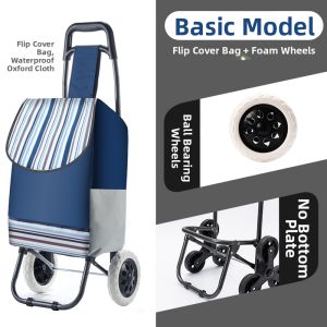 GIANXI | Portable Folding Stair Climbing Shopping Cart
