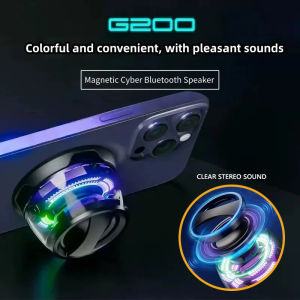 Bluetooth 5.3 Speaker Magnetic Speaker Portable Mini Speaker Multifunctional RGB Loudspeaker Subwoofer for PC Macbook XIAOMI
