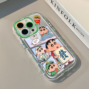 Niruo Mirror Silicone Phone Case for iPhone 17 Cute Cartoon Girl Makeup Creamy Apple 16Pro Max 15 Anime 14/13 Mirror for 12Pro