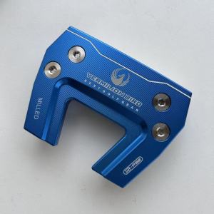 VermilionBird | Vermilion Bird P32 U Shape Golf Mallet Putter Head High MOI CNC Milled Adjustable Weight Golf Putting Club Black Blue Optional