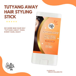 HELLO COLLEEN TUTYANG AWAY ANTI-FRIZZ HAIR Hair Styling for all hair types Wavy with smooth and sleek finish