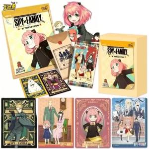Kayou | KAYOU SPY x FAMILY Card Album Set Yellow Anime Collectible Binder with Anya Forger Character Pack for Fans Collectors