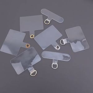 20 PCS phone gasket transparent clip for phone case phone rope accessories phone patch
