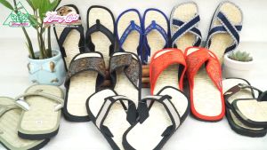 Dép hài Hương Quế DH-05 giúp điều hoà các huyệt đạo của bàn chân phòng ngừa bệnh phong tê thấp chai nứt bàn chân