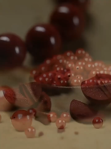 Cinnabar and Jade Lotus Bracelet High content of cinnabar bracelet for women gift 高含量朱砂两世欢手链女礼物