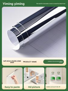 YIMING | Soft High-Definition Mirror Wall Sticker Full-Body Dressing Mirror