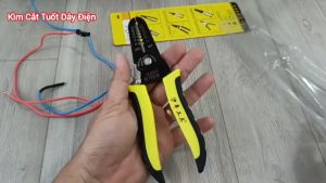 Kìm tuốt dây điện Kìm cắt dây điện đa năng chất lượng Tuốt các SIZE dây điện lớn nhỏ từ 0.6-2.6mm