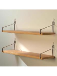 Drill-Free Wall Mounted Shelf Storage