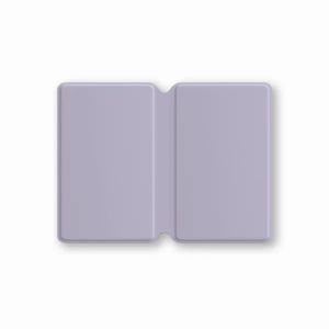 XTEINK | Magnetic Protective Case for XTEINK X4 E-Reader Case Full-wrap Anti-drop Protective Shell with TPU Clear Case Purple E-Book Case