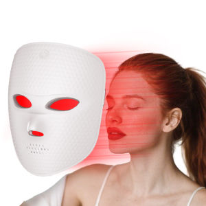 Foreverlily | 7 Colors LED Face Facial Mask LED Light Photon Mask Rejuvenation Skin Care LED Face Mask Beauty Brighten Skin Care Tool