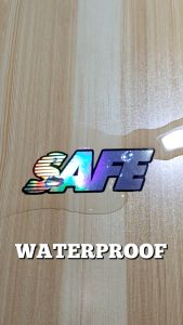Thai Safe Holographic Sticker for Motorcycle Design Decals Vinyl Motorcycle Sticker Waterproof Honda Helmet Sticker Set 5