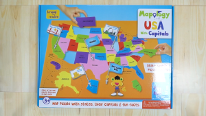 Imagimake Mapology USA Map with Capitals | Learning States and Capitals | US Geography Toys for Ages 8-13 | Jigsaw Puzzles for Kids Ages 8-10 | Educational Back to School Gifts for Kids Age 5-7 & 9-12