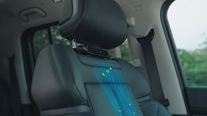 Backseat Cooling Fan Electric Auto Backseat Car Three Adjustable Wind Speeds Cooling Tool Mini Cars RVs Sedans USB
