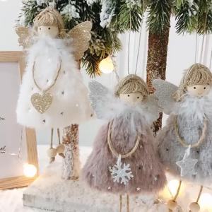 Angel Girl Ornaments Christmas Ornaments Creative Doll Pendants Christmas Tree Hangings Christmas Decorations