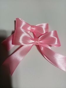 Ready Made Ribbons light Pink 20pcs 2.5cm