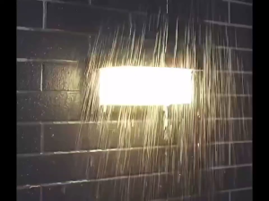 Lampu Dinding Kotak LED Minimalis Modern 16W Warm White Tembok Hias Interior Eksterior Elegan 7085