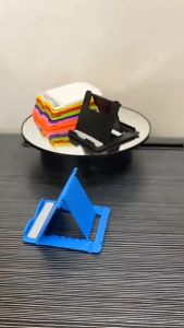 ขาตั้งโทรศัพท์มือถือ ที่วางมือถือ แบบพับได้ สีสันสดใส