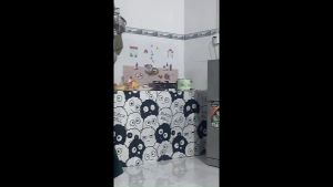 Rèm che bếp 150x70/ 220x70cm dán kệ bếp tủ bếp mini phòng trọ KÈM GAI DÁN Marydecor tiện dụng nhiều mẫu xᶖnh xắn vintage