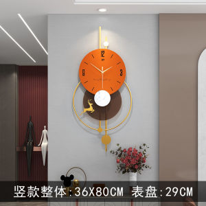 Modern Minimalist Wall Clock for Living Room And Restaurant Decor Personalized Creative Fashionable Popular Artistic Painting
