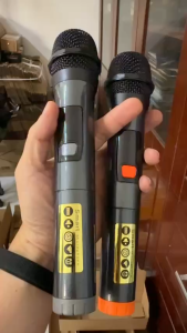 HT-60 (hàng thông thường) Micro không dây Thu sóng tốt Chống hú Độ nhạy cao sử dụng cho các loại loa kéo và Amply