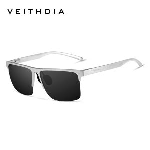 VEITHDIA Polarized Camping Sunglasses UV400 Anti Glare Driver Sun Glasses for Men Women Fashion Protective Goggles FH06632