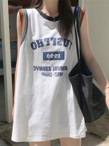 QIANSHUIYIYUN | Sleeveless Stylish Casual Summer Vest for Women