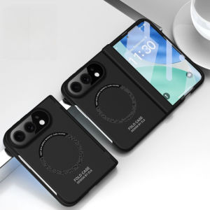 CHUBAN | Ốp Lưng Magsafe Full Cover Cho iPhone Duo 2026 Với Bảo Vệ Bản Lề Vỏ Điện Thoại Gập Từ Tính Không Từ Tính + Miếng Dán Bảo Vệ Màn Hình Trước