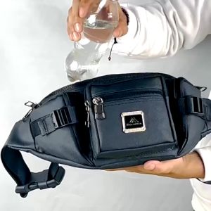 POLO AMSTAR Tas Selempang Waterproof Anti Air Pria Wanita Sporty Outdoor Waist Bag Multi Fungsi
