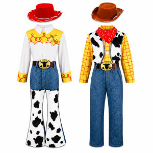 Hasbro | New toy cosplay story Woody costume Halloween anime movie Trish Sheriff Cowboy cosplay costume cosplay costume