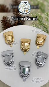 Aksesoris Tas Variasi V020 Kunci Sodok / Slop / Buckle - Aksesoris Tas (IMPORT)