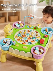 XIDIQI | Đồ Chơi Cá Đánh Bắt Học Tập Dùng Từ Trường Điện