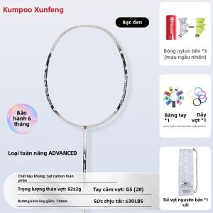 Kumpoo | Vợt Cầu Lông Sợi Carbon Siêu Nhẹ Bền Công격