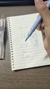 BW-A116 Highlighter Set Isi 6pcs Double Tip Warna Pastel Motif Polos Penanda Teks Buku Siswa Spidol